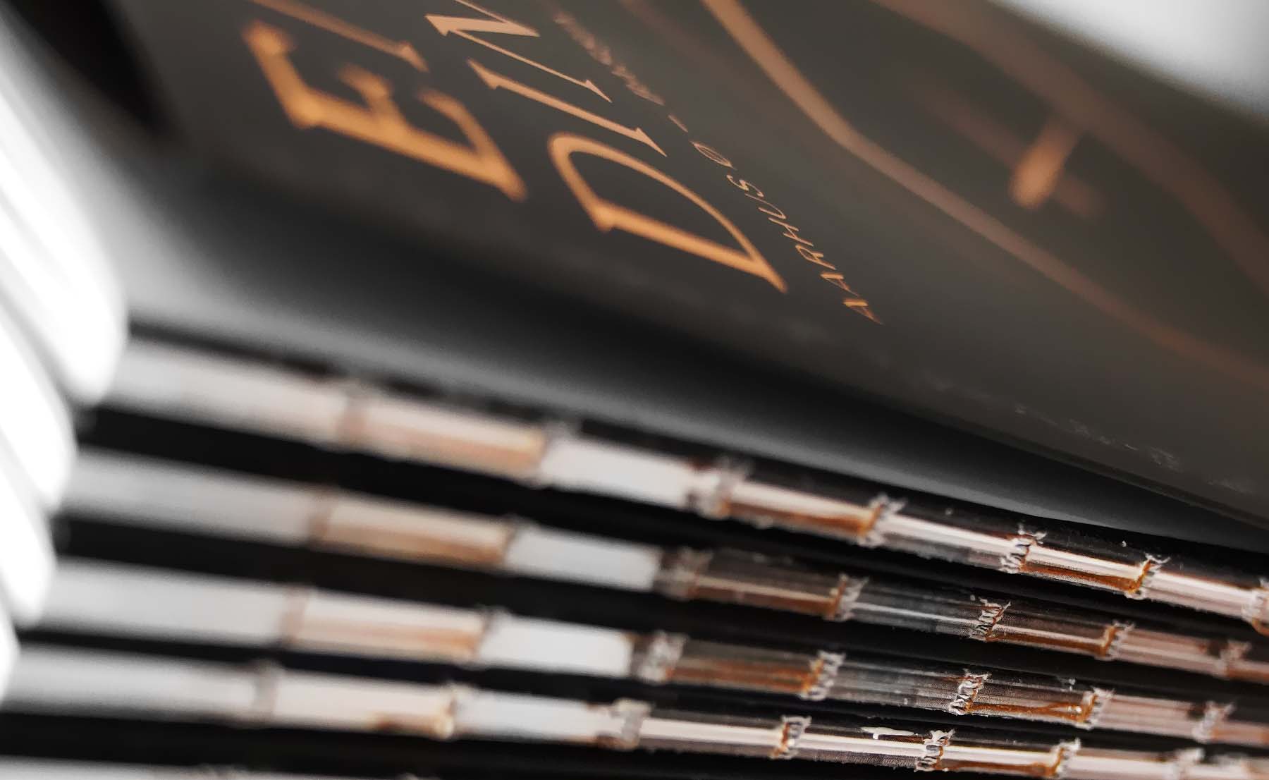 Magasinet for Kampanilen er indbundet med kobber